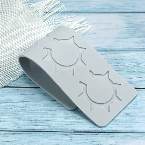 Miniatura 7 de Moldes de silicona 3D de hojas huecas para chocolate, molde de panal, abeja, caramelo, patrón de flores, molde para fondant, decoración de tartas