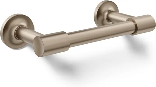 Soporte purista para papel higiénico, K-14377-BV Bronce pulido vibrante