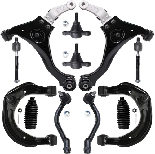 Miniatura 91 de Detroit Axle - Kit de extremo delantero para Ford 1998-2001 Explorer Mercury Mountaineer, 4 barras estabilizadoras delanteras y traseras, 2 brazos