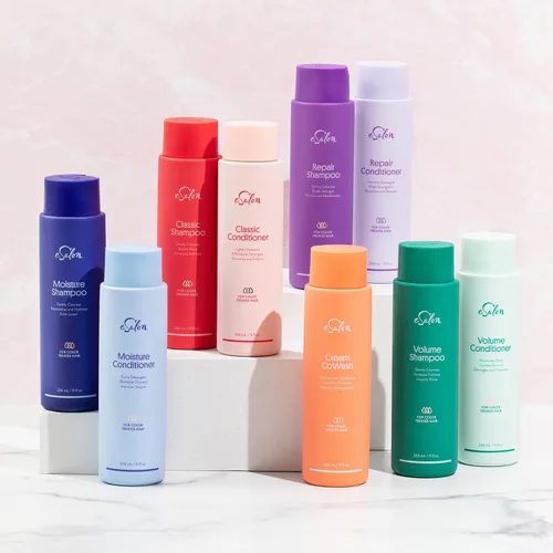 Miniatura 7 de eSalon Acondicionador de volumen para el cabello, 9 onzas líquidas, libre de crueldad, sin parabenos, añade cuerpo al cabello