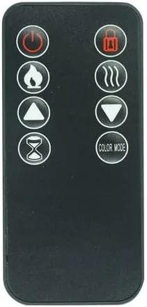 Mando a distancia para calentador eléctrico de chimenea Homedex HDX-14001 HDX14063 COZE42 COZE52 y Vivohome EF-2036FU VH735 3D