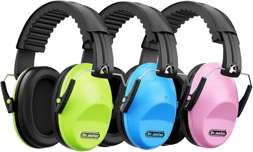 Miniatura 21 de Dr.meter - Auriculares con cancelación de ruido para niños y adultos, 2 PAQUETES, SNR27.4, protección auditiva, orejeras ajustables para Monster