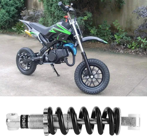 Miniatura 3 de Amortiguador de suspensión de aire trasero para motocicleta, 7.480 in, 1200 libras, apto para motocross de 2 tiempos, bicicleta de montaña, ATV
