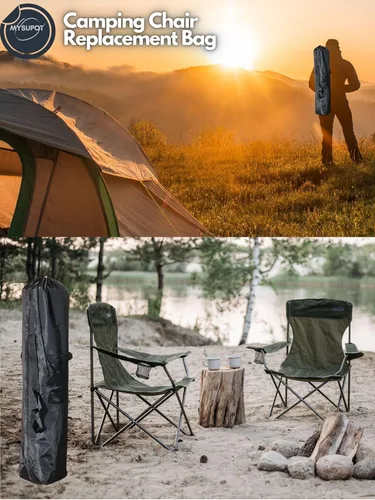 Miniatura 6 de Bolsa de repuesto para silla de camping plegable, silla de campamento portátil, hamaca, esterilla de yoga, paraguas, tiendas de campaña, trípodes