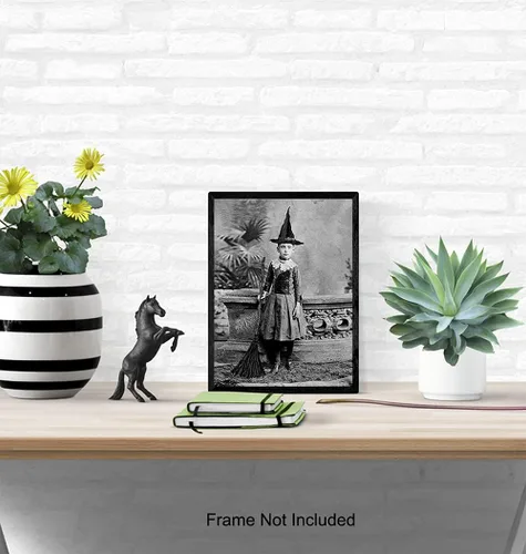 Miniatura 5 de Arte y decoración de pared de bruja, decoración de habitación de bruja, obra de arte wiccana, regalos paganos, impresión de pared gótica, imagen