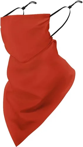 Miniatura 33 de Bufanda triangular reutilizable con cinta elástica para las orejas, protección solar UV