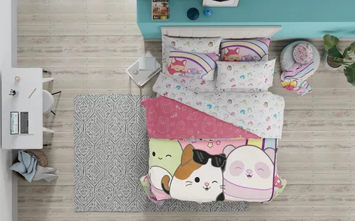 Miniatura 5 de Franco Squishmallows Bedding - Manta de felpa súper suave, 62 x 90 pulgadas, tamaño individual