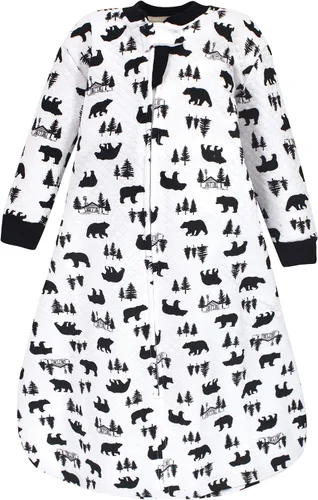 Miniatura 20 de Hudson Baby Saco de dormir unisex para bebé acolchado premium de manga larga y manta vestible Fútbol
