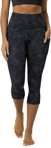 Miniatura 18 de ODODOS - Leggings capri de cintura alta para mujer con bolsillos, control de abdomen, no se transparentan, para entrenamiento atlético, running