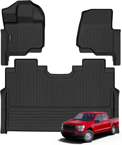 Miniatura 89 de Alfombrillas de piso Naibeve para Ford Edge 2015 2016 2017 2018 2019 2020 2021 2022 2023 2024 2025 - Ajuste personalizado para todo clima
