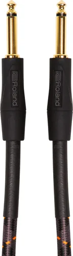 Miniatura 7 de Roland Gold Series Cable de instrumento, conector angulado/en ángulo de 1/4 pulgadas, 1 pie