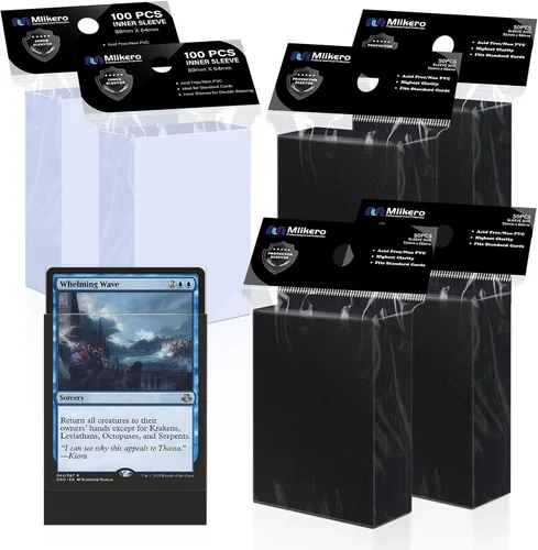 Miniatura 12 de Mlikero 1000 fundas para tarjetas, fundas para tarjetas de béisbol para tarjetas estándar, 10 colores fundas para tarjetas intercambiables aptas