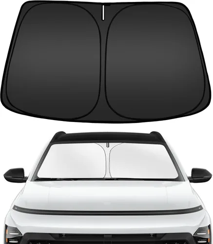 Miniatura 89 de ARISMOTOR - Parasol plegable para parabrisas para Honda Civic 11.ª generación 2022-2025 2026, protector de visera de sol personalizado para ventana