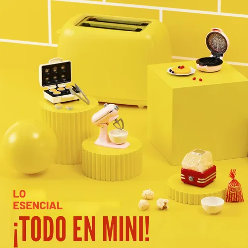 Miniatura 3 de Mini Brands ZURU - Cápsula de cocina mágica Really Works serie 1 para hacer pasta y bistec con sartén, aparatos de cocina en miniatura que funcionan