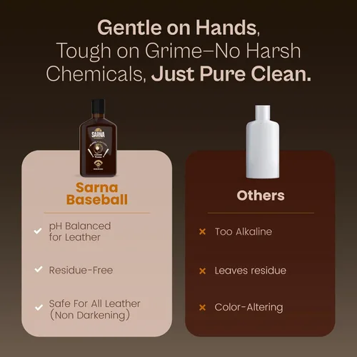 Miniatura 5 de SARNA BASEBALL Glove & Leather Cleaner and Conditioner, 8 Oz