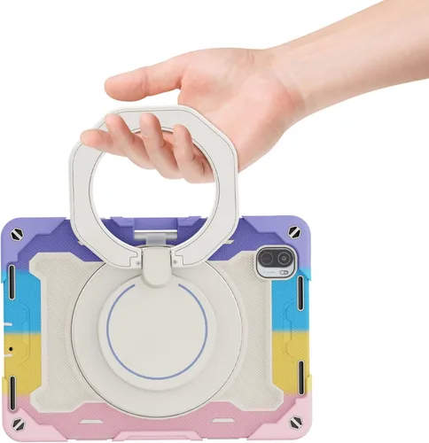 Miniatura 6 de Funda para Xiaomi Pad 5 de 11.0 pulgadas, PC + silicona de 3 capas Combo Armor Heavy Duty Cubierta a prueba de golpes para Xiaomi Pad 5 Pro 5G