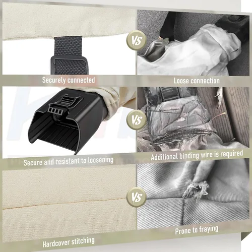 Miniatura 5 de Bolsa de vacío para detritos 127-7040 Blower para Toro 137-2336, 108-8994 Compatible con 51436 51563 51581 51594 51599 51609 51618 51619 51621