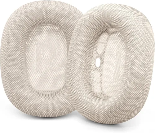 Miniatura 11 de GEVO Almohadillas de repuesto mejoradas para auriculares AirPods Max 1 y 2, almohadillas de tela de malla, almohadillas para los oídos con espuma