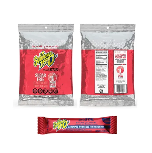 Miniatura 4 de Qwik Stik - Paquete de 500 paquetes de hidratación en polvo, varios sabores populares (naranja, uva, ponche de frutas, bayas mixtas, sandía)