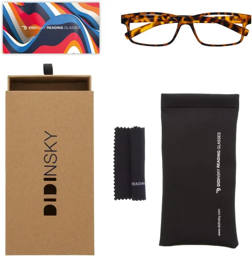 Miniatura 3 de DIDINSKY Reading Glasses Para hombres y mujeres. Lectores de computadora con bloqueo de luz azul. Templo flexible de goma táctil y lentes