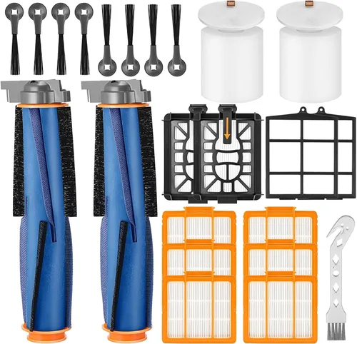 Repuesto para aspiradora robot Shark AV2501AE RV2502AE AV2501S AV2511AE RV2610WA RV2610WD AV2610WA RV2820AE AI, kit de accesorios incluye cepillo