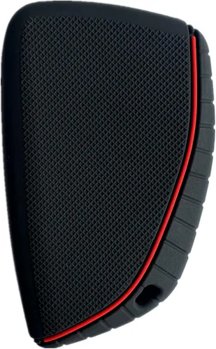 Miniatura 3 de Funda de goma de silicona para llavero compatible con Chevrolet Chevy Suburban Tahoe GMC Yukon GM-13541565 2020 2021 2022 2023 (6 botones, negro)