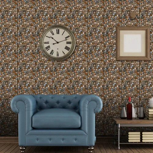 Miniatura 3 de AILEGOU Juego de 20 calcomanías para azulejos de despegar y pegar, vinilo impermeable, autoadhesivo, removible, para baño y cocina, 6 x 6 pulgadas
