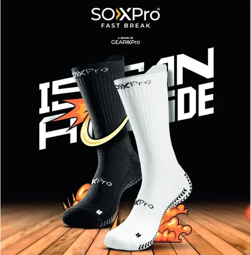 Miniatura 5 de Calcetines clásicos de agarre perfectos para fútbol, calcetines antideslizantes para correr de rugby y otros deportes. GEARXPRO SPORTS ITALY!