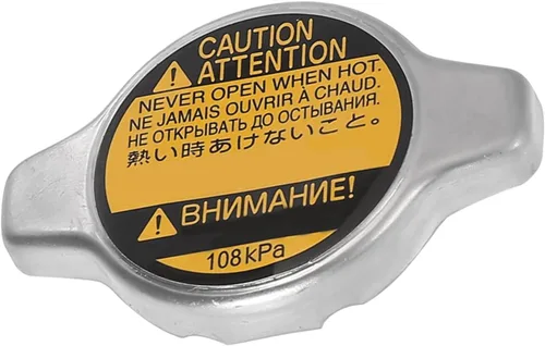 Miniatura 7 de Unifizz Tapa de recuperación de refrigerante de radiador de tono plateado reemplaza 16401-31650 para Toyota 4Runner 2003-2010 para Lexus IS350