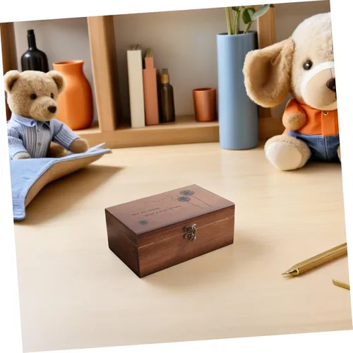 Miniatura 8 de Happyyami Titular de la joyería de madera y artículos diversos contenedor de almacenamiento