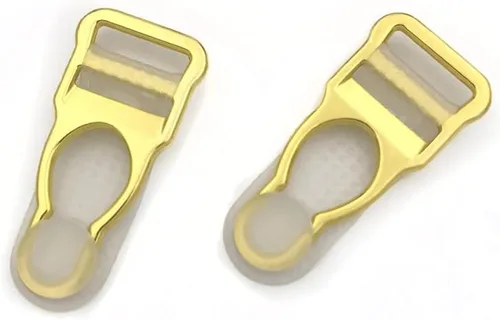 Miniatura 8 de VEVESI 1/2" liguero clips ligas extremo hebilla para hacer piezas de ropa DIY/accesorios de reemplazo, Bronce antiguo