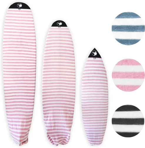 Miniatura 10 de Funda de calcetín para tabla de surf y funda para tabla de paddleboard Surf Squared - Bolsa protectora elástica ligera para tabla de surf - Negro