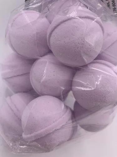 Miniatura 3 de Spa Pure Bombas de baño de vainilla y lavanda, hechas con manteca de karité, ultra hidratantes y mejores para todo tipo de piel, cada una de 1 onza