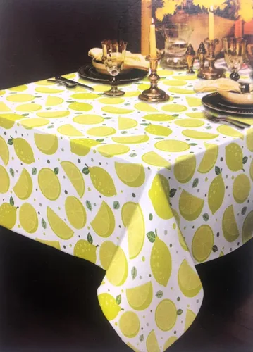 Miniatura 4 de Better Home Mantel de cocina con diseño de pera de manzana, tela resistente con parte trasera de franela, 52 x 70 pulgadas, oblongo