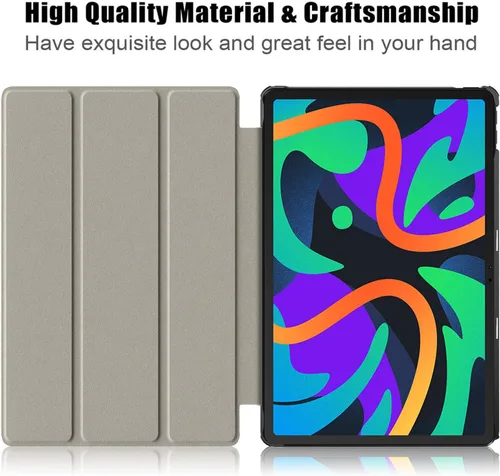 Miniatura 5 de Gylint Funda para Lenovo Tab M11/Tab K11 LTE 11" 2024 TB-330FU/TB-330XU, plegable folio ultrafino Smart PU Funda de cuero para Lenovo Tab M11/K11
