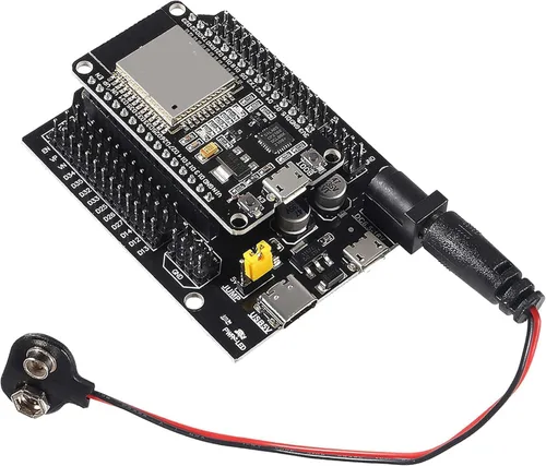 Miniatura 6 de Placa de desarrollo de 30 pines 2.4 GHz WiFi Bluetooth de doble núcleo para Arduino, con placa de expansión USB tipo C + cable de alimentación