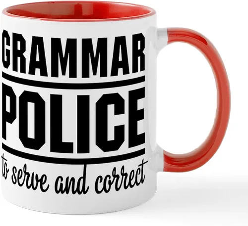 Miniatura 71 de CafePress Taza de café de cerámica de 11 oz (11.0 fl oz) de Police Mom