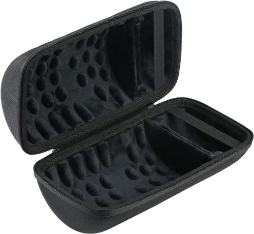 Miniatura 2 de khanka Estuche rígido de viaje para altavoz portátil Bose Smart/Home (Triple Negro)