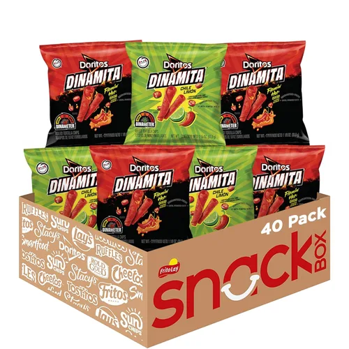 Miniatura 12 de Doritos Chips de tortilla saborizados, queso nacho, 1 onza (paquete de 40)