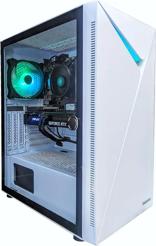 Cobratype Canebrake Gaming PC - AMD Ryzen 5 5500, RTX 4060, 16 GB DDR4 RAM, 500 GB NVMe, Windows 11 Home - Escritorio para juegos
