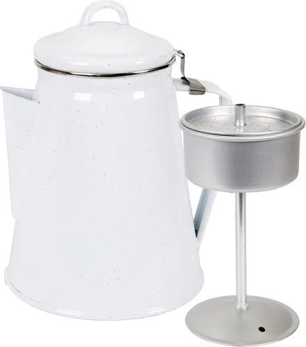 Miniatura 2 de Stansport Cafetera Esmaltada Blanco