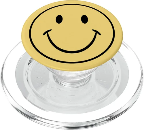 Miniatura 8 de HAPPY FACE - SMILE - RETRO 70'S GRAPHIC PopSockets PopGrip: agarre intercambiable para teléfonos y tabletas PopSockets estándar PopGrip