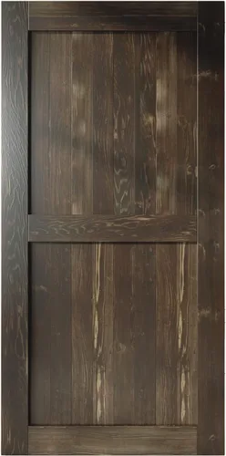 Miniatura 22 de Homacer Puerta de granero de madera maciza de 34 pulgadas de ancho x 84 pulgadas de alto x 1-3/8 pulgadas de profundidad, acabado y sin ensamblar