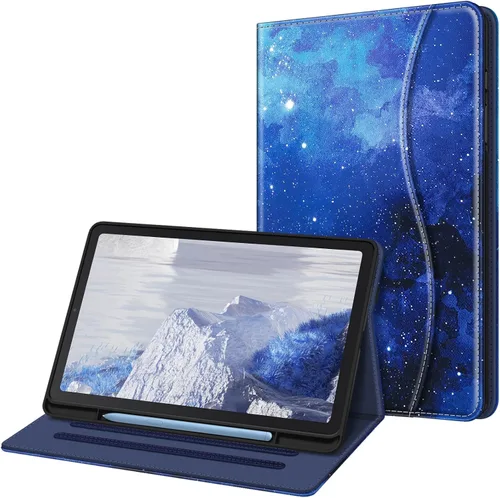 Miniatura 15 de Fintie Funda para Samsung Galaxy Tab S6 Lite 10.4 Pulgadas 2024/2022/2020 con Soporte para S Pen, Funda Trasera de TPU Blanda con Visor Multiángulo
