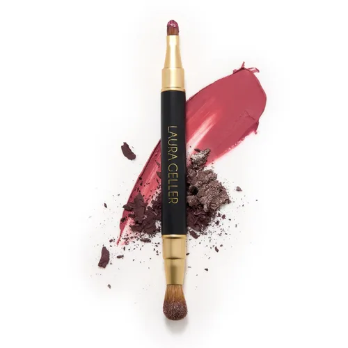 Miniatura 29 de LAURA GELLER NEW YORK - Brocha retráctil con mango de aluminio Kabuki, para todo el maquillaje facial y base para maquillaje facial líquido, crema