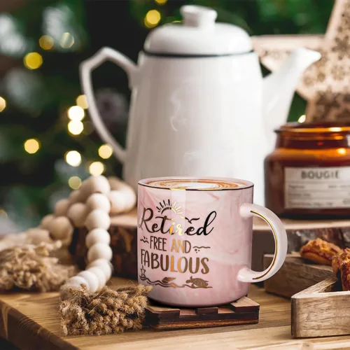 Miniatura 2 de Regalo de Jubilación para Mujer 2025 - Regalos de Jubilación para Mujeres, Despedida de Compañero de Trabajo, Despedida, Marcha, Regalos de Rosa