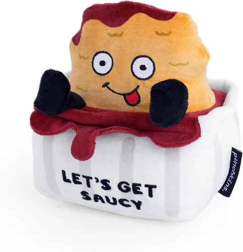 Miniatura 22 de Punchkins Almohada de Hamburguesa de Felpa - Me gustan las grandes hamburguesas y no puedo mentir, gracioso peluche de hamburguesa, regalo