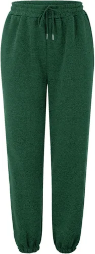 Miniatura 4 de Pantalones deportivos con forro de sherpa para mujer, pantalones de chándal cálidos de invierno, pantalones de jogging, ofertas de rayo de hoy