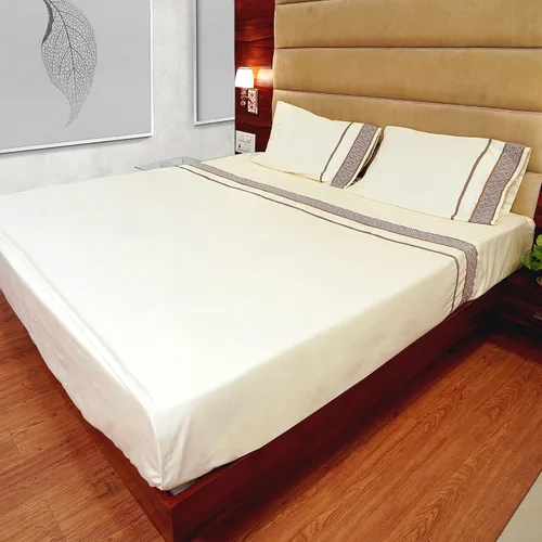 Miniatura 79 de Bluemoon Homes Sábanas de Algodón Egipcio Twin - Juego de Sábanas de 4 Piezas, Juego de Ropa de Cama de 1000 Hilos, Suave y Lujoso Juego de Sábanas