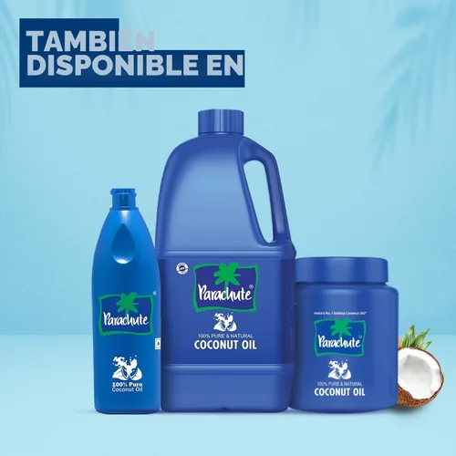Miniatura 7 de Parachute Aceite de coco 100% puro y natural sin refinar Sin productos químicos ni conservantes añadidos 18.8 fl oz